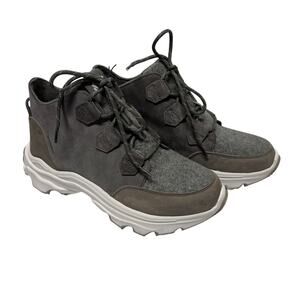 Sorel Gray Ankle Boots